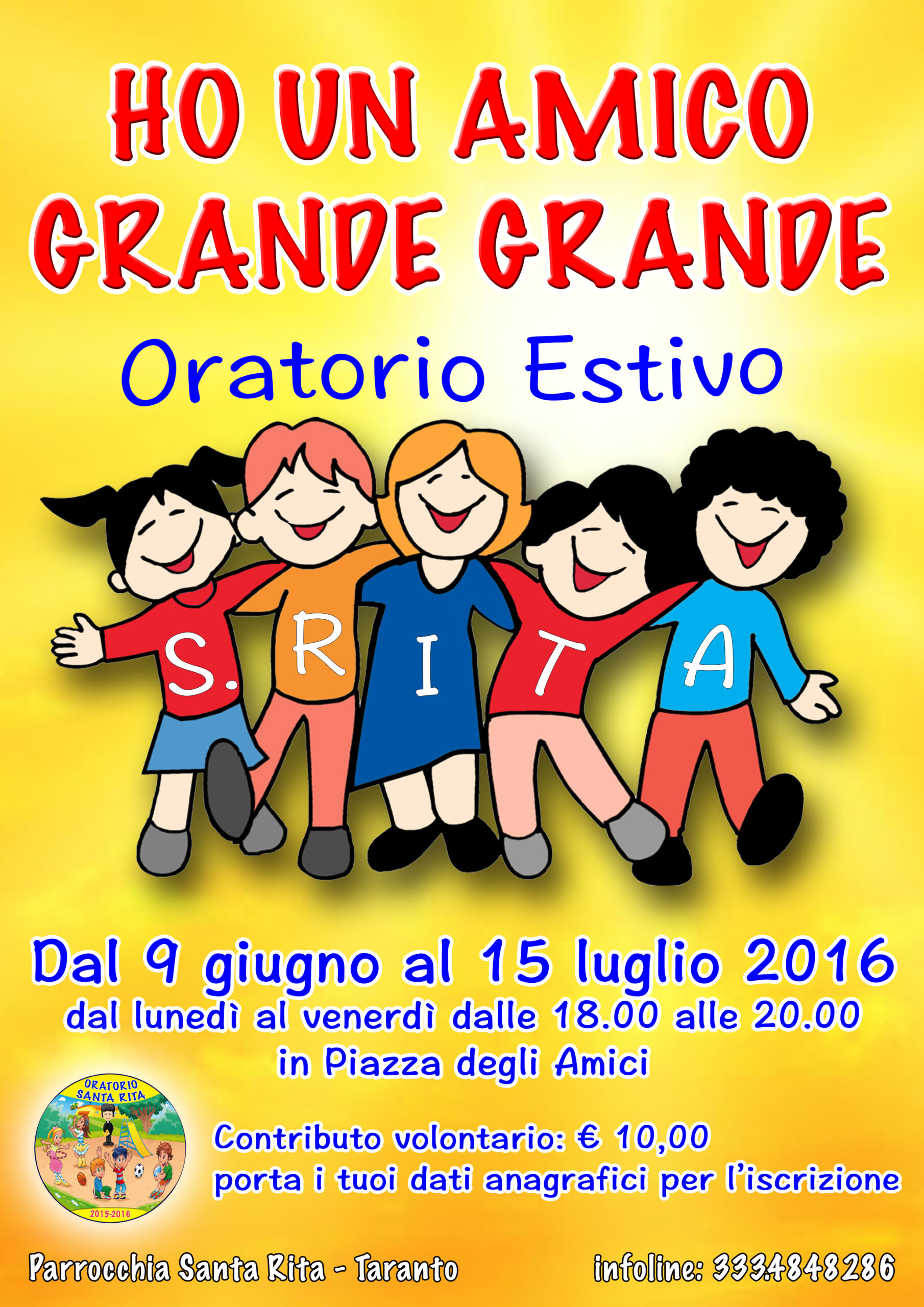 Oratorio Estivo 2016