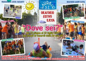 oratorio estivo 2017